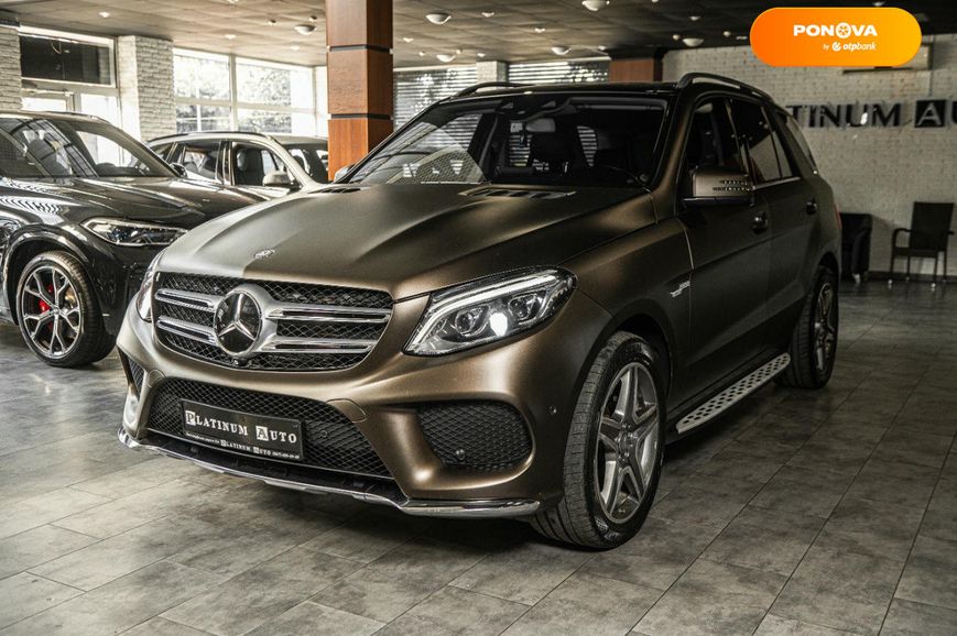 Mercedes-Benz GLE-Class, 2015, Дизель, 3 л., 103 тис. км, Позашляховик / Кросовер, Коричневий, Одеса 100165 фото