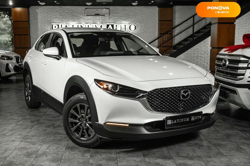 Mazda CX-30, 2020, Бензин, 2.49 л., 75 тис. км, Позашляховик / Кросовер, Білий, Одеса 111198 фото