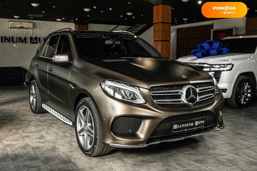 Mercedes-Benz GLE-Class, 2015, Дизель, 3 л., 103 тис. км, Позашляховик / Кросовер, Коричневий, Одеса 100165 фото