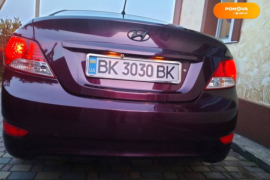 Hyundai Accent, 2011, Бензин, 1.59 л., 297 тыс. км, Седан, Фиолетовый, Ровно Cars-Pr-68708 фото