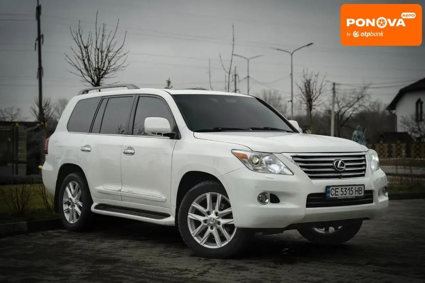 Lexus LX, 2008 р., Газ метан / Бензин, 200 тис. км, Позашляховик / Кросовер, Білий, Чернівці AT-10413443 фото