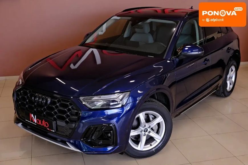 Audi Q5, 2020 р., Бензин, 34 тис. км, Позашляховик / Кросовер, Синій, Одеса AT-10417701 фото