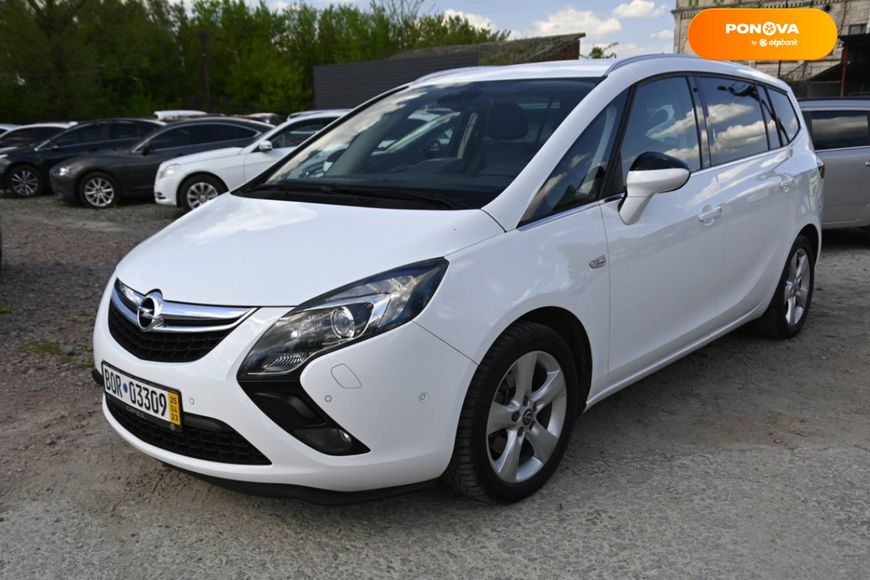 Opel Zafira Tourer, 2014, Дизель, 1.6 л., 172 тыс. км, Минивен, Белый, Бердичев 40569 фото