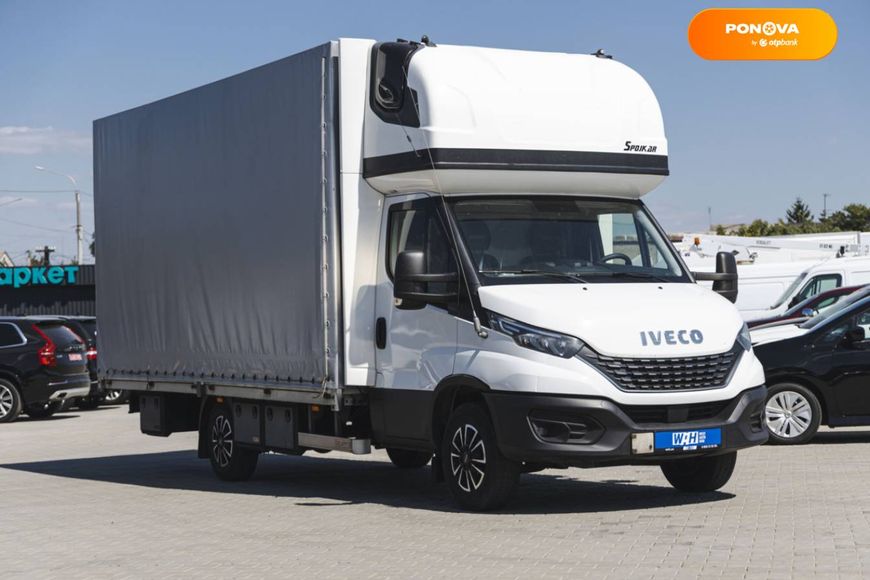 Iveco Daily груз., 2020, Дизель, 3 л., 435 тис. км, Тентований, Білий, Луцьк 48308 фото