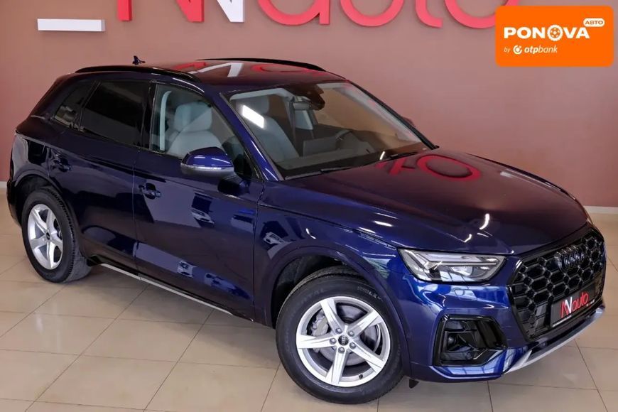 Audi Q5, 2020 р., Бензин, 34 тис. км, Позашляховик / Кросовер, Синій, Одеса AT-10417701 фото