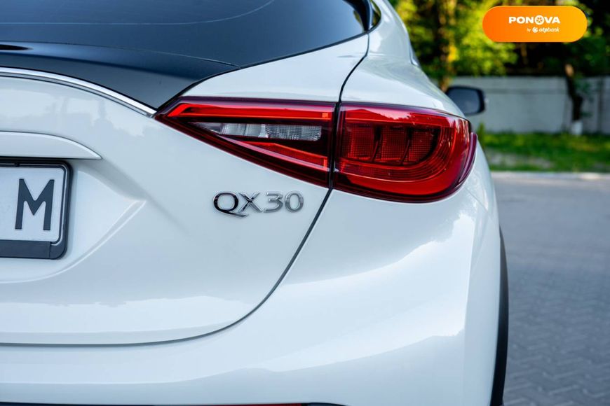 Infiniti QX30, 2017, Бензин, 1.99 л., 41 тыс. км, Внедорожник / Кроссовер, Белый, Киев Cars-Pr-62256 фото