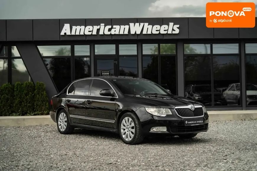 Skoda Superb, 2010 р., Дизель, 353 тис. км, Седан, Чорний, Чернівці AT-10417434 фото