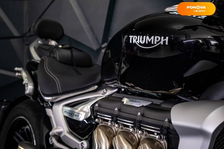 Triumph Rocket, 2021, Бензин, 2500 см³, 4 тис. км, Мотоцикл Круізер, Чорний, Київ moto-108958 фото