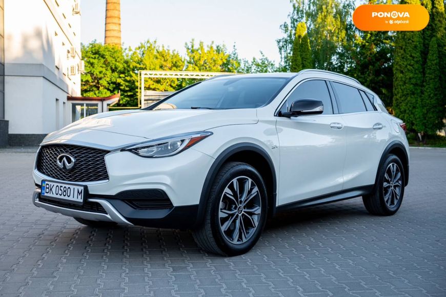 Infiniti QX30, 2017, Бензин, 1.99 л., 41 тыс. км, Внедорожник / Кроссовер, Белый, Киев Cars-Pr-62256 фото