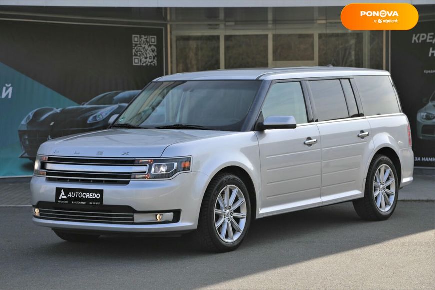 Ford Flex, 2015, Газ пропан-бутан / Бензин, 3.5 л., 196 тис. км, Позашляховик / Кросовер, Сірий, Харків 34680 фото