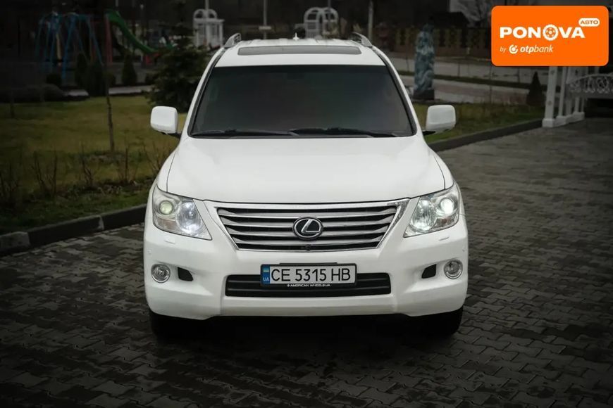 Lexus LX, 2008 р., Газ метан / Бензин, 200 тис. км, Позашляховик / Кросовер, Білий, Чернівці AT-10413443 фото