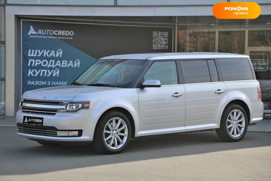 Ford Flex, 2015, Газ пропан-бутан / Бензин, 3.5 л., 196 тис. км, Позашляховик / Кросовер, Сірий, Харків 34680 фото