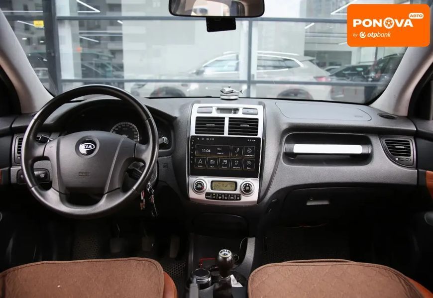 Kia Sportage, 2006 г., Газ пропан-бутан / Бензин, 235 тыс. км, Внедорожник / Кроссовер, Чорный, Харьков AT-10418280 фото
