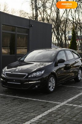 Peugeot 308, 2015, Дизель, 1.6 л., 149 тыс. км, Универсал, Чорный, Львов 7173 фото