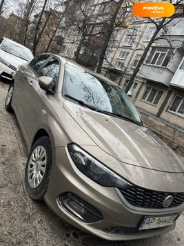 Fiat Tipo, 2019, Газ пропан-бутан / Бензин, 1.37 л., 55 тис. км, Седан, Бежевий, Київ Cars-Pr-88757 фото