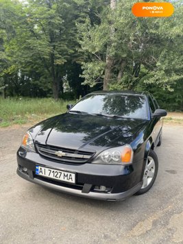 Chevrolet Evanda, 2004, Газ пропан-бутан / Бензин, 2 л., 289 тис. км, Седан, Чорний, Київ Cars-Pr-63893 фото