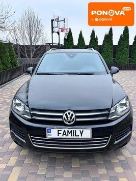 Volkswagen Touareg, 2012 р., Дизель, 289 тис. км, Позашляховик / Кросовер, Чорний, Шкарівка AT-10412982 фото