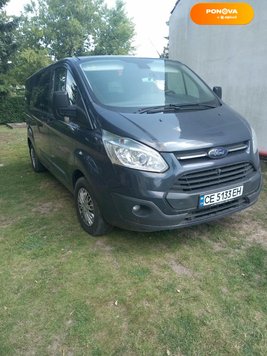 Ford Transit Custom, 2014, Дизель, 2.2 л., 373 тис. км, Позашляховик / Кросовер, Сірий, Чернівці Cars-Pr-78003 фото