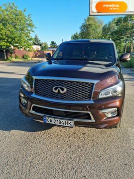 Infiniti QX80, 2016, Бензин, 5.6 л., 155 тис. км, Позашляховик / Кросовер, Коричневий, Дніпро (Дніпропетровськ) Cars-Pr-176182 фото