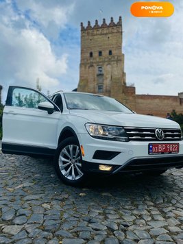 Volkswagen Tiguan Allspace, 2017, Бензин, 2 л., 85 тис. км, Позашляховик / Кросовер, Білий, Луцьк Cars-Pr-241652 фото