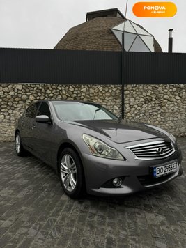 Infiniti G37, 2013, Бензин, 3.7 л., 243 тис. км, Седан, Сірий, Тернопіль Cars-Pr-247308 фото