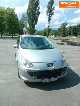 Peugeot 307, 2008, Газ пропан-бутан / Бензин, 2 л., 450 тис. км, Хетчбек, Сірий, Київ Cars-Pr-272214 фото