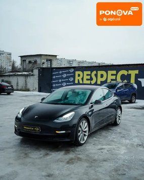 Tesla Model 3, 2018 г., Електро, 122 тыс. км, Седан, Чорный, Харьков AT-10409750 фото