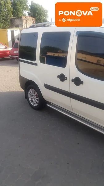 Fiat Doblo, 2006 р., Газ пропан-бутан / Бензин, 37 тис. км, Мінівен, Білий, Тернопіль AT-10400021 фото