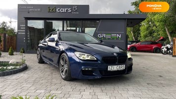 BMW 6 Series, 2016, Бензин, 2.98 л., 147 тис. км, Купе, Синій, Львів 108310 фото