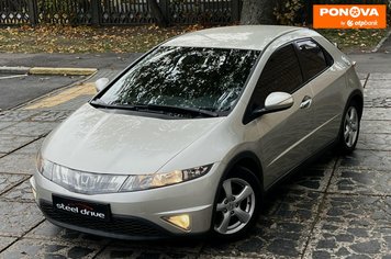 Honda Civic, 2008, Бензин, 1.4 л., 295 тис. км, Хетчбек, Сірий, Миколаїв 279744 фото