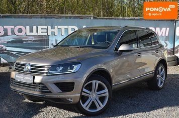 Volkswagen Touareg, 2015 г., Дизель, 228 тыс. км, Внедорожник / Кроссовер, Бежевый, Киев AT-10421210 фото