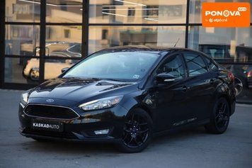 Ford Focus, 2016 г., Бензин, 87 тыс. км, Седан, Чорный, Харьков AT-10411557 фото