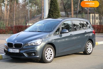 BMW 2 Series Gran Tourer, 2015, Дизель, 2 л., 240 тис. км, Мінівен, Сірий, Київ Cars-Pr-70057 фото