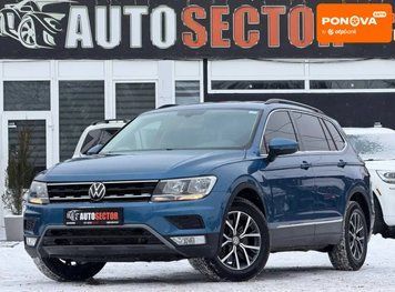 Volkswagen Tiguan, 2019 г., Бензин, 111 тыс. км, Внедорожник / Кроссовер, Синий, Харьков AT-10408898 фото