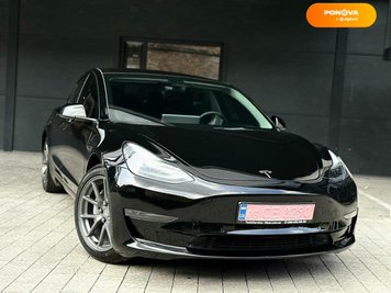 Tesla Model 3, 2021, Електро, 12 тис. км, Седан, Чорний, Львів 111031 фото