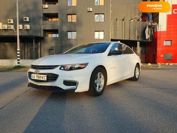 Chevrolet Malibu, 2016, Бензин, 1.49 л., 140 тис. км, Седан, Білий, Харків Cars-Pr-244037 фото