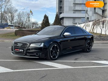 Audi S8, 2013, Бензин, 3.99 л., 217 тис. км, Седан, Чорний, Київ 42633 фото