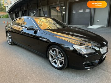 BMW 6 Series Gran Coupe, 2013, Бензин, 2.98 л., 140 тис. км, Купе, Чорний, Київ Cars-Pr-155265 фото