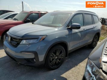 Honda Pilot, 2022, Бензин, 3.47 л., 35 тис. км, Позашляховик / Кросовер, Синій, Одеса Cars-EU-US-KR-256167 фото