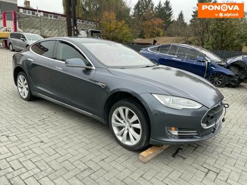 Tesla Model S, 2015, Електро, 79 тис. км, Ліфтбек, Сірий, Луцьк 279997 фото