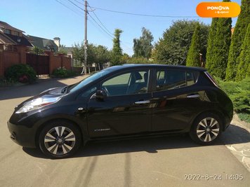 Nissan Leaf, 2015, Електро, 124 тыс. км, Хетчбек, Чорный, Вишгород Cars-Pr-140654 фото