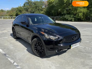 Infiniti QX70, 2017, Бензин, 3.7 л., 118 тис. км, Позашляховик / Кросовер, Коричневий, Одеса Cars-Pr-242479 фото