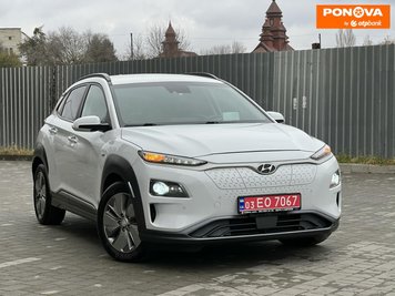 Hyundai Kona Electric, 2019, Електро, 111 тис. км, Позашляховик / Кросовер, Білий, Дубно Cars-Pr-277722 фото