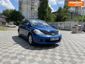 Nissan TIIDA, 2008, Газ пропан-бутан / Бензин, 1.6 л., 153 тис. км, Хетчбек, Синій, Хмельницький Cars-Pr-264315 фото