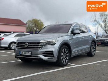 Volkswagen Touareg, 2018 р., Дизель, 196 тис. км, Позашляховик / Кросовер, Сірий, Київ AT-10414251 фото