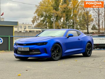 Chevrolet Camaro, 2016, Бензин, 2 л., 103 тис. км, Купе, Синій, Київ 257045 фото