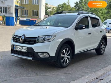 Renault Sandero, 2020, Газ пропан-бутан / Бензин, 0.9 л., 14 тис. км, Хетчбек, Білий, Одеса Cars-Pr-65297 фото
