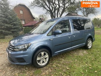 Volkswagen Caddy, 2017, Дизель, 1.97 л., 235 тис. км, Мінівен, Синій, Коломия Cars-Pr-275840 фото