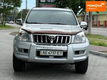 Toyota Land Cruiser Prado, 2007 р., Газ пропан-бутан / Бензин, 222 тис. км, Позашляховик / Кросовер, Сірий, Дніпро (Дніпропетровськ) AT-10418656 фото