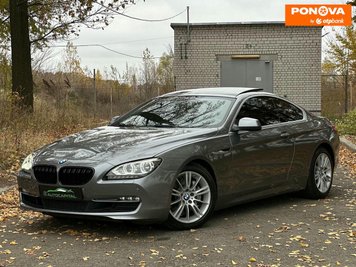 BMW 6 Series, 2014, Бензин, 2.98 л., 229 тис. км, Купе, Сірий, Київ 258668 фото